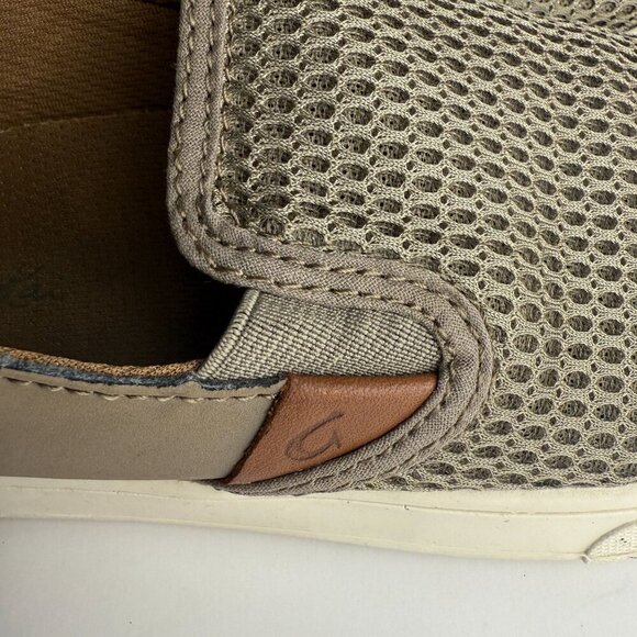 Olukai Pehuea Breathable Slip On Shoes with Drop In Heel Clay Womens Size 5 Yout - Picture 8 of 9